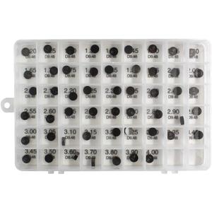 Road Passion 9.48mm Valve Shims Kit 1.2mm-4.0mm in 0.05mm increment 52 Pieces Replacement for Kawasaki KLX400R 2003/ KLX450R 2008-2009/ KX250 2020-2021/ KX450F 2006-2020/ KX450 2006-2020