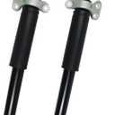Pair Rear Shock Absorbers Compatible with 2014-2019 Cadillac CTS/ATS w Magnetic Ride Control, OE# 84230453 22931831 23146371 84230454 with Upper Mount