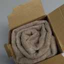 Kevin Textile 14x24 Inch Lumbar Pillow Cover 1 Pack Soft Boucle Textured Decorative Waterproof Rectangle Cushion Elegant Accent Pillow for Couch Sofa Chair Bed Home Decor Indoor Outdoor Taupe