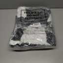 Halloween Comforter Cover Set Queen Size 3D Jacquard Design Halloween Bedding Set Velvet Microfiber Duvet Cover with 2 Pillowcases Lightweight Warm for All Seasons(Black,White,Skull)