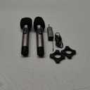 Wireless Microphone, Handheld UHF Dual Metal Cordless Dynamic Mic System with Rechargeable Receiver,200ft Range,for Karaoke, Speech, Party, Wedding, Church,Singing Machine-Auto Connect