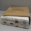 20 Pack 12x9x4 Shipping Boxes, White Corrugated Cardboard Packaging Box for Small Business