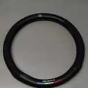 Steering Wheel Cover For Honda CRV Accessories, Black Carbon Fiber+Leather