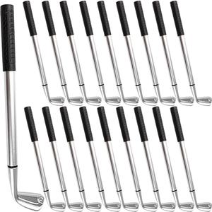 TIHOOD 25PCS Golf Ballpoint Pen Funny Sports Golfing Club Props Black Gel Ink for Students Coworkers Boss Office Dad