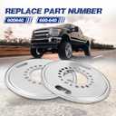 600-640 2Pcs of Steer Auto Wheel Balancer Fit for Heavy Duty Trucks/Bus/Motorhome 22.5" Wheel