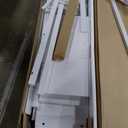 YITAHOME Farmhouse TV Stand for 65/55 Inch TV with Power Outlets & 6 Drawers, Entertainment Center with Sliding Barn Door and Adjustable Shelf, TV Media Console Storage Cabinet for Living Room, White