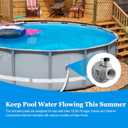 12355 Large Inlet Air Nozzle Compatible with Intex 1900-2450gph Pumps, Pool Return Jet for Intex Above Ground Swimming Pool Replacement Part Kit, Pool Strainer Grid Inlet Water Jet Nozzles, 2 Pack