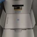 Evaporative Humidifier for Bedroom (No Mist)  Dishwasher Safe, No White Dust, Smart Remote with Sensor, Red Sleep Light, White Noise, Nursery Humidifier with 2.5L Tank, 2 Filters & Aroma Kit