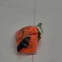 JOYIN 2 PCS Halloween Trick or Treat Bags 10 x 11.8 inches LED Light Orange Pumpkin Buckets Reusable Goody Candy Bucket for Kids Trick or Treating, Halloween Birthday Party Favor Supplies