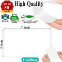 2 x 5 x 7 Blank White Card Stock (Set of 50) Thick Paper - 90lb Flat Cards Stock Printer Paper for Make Your Own DIY Invitations, Note, Greeting, Table Cards - Writing, Stamping, Drawing, Painting