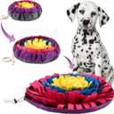 Snuffle Mat for Dogs & Puppies - Adjustable Sniff Mat Encourages Foraging Skills - Stress Relief Toy for Large Dogs (Multi)