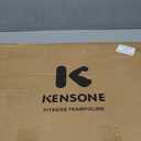 K KENSONE 40" Foldable Bungee Rebounder Trampoline for Adults with Bar