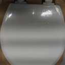 Mayfair NextStep2 Toilet Seat with Built-In Potty Training Seat, Slow-Close, Removable that will Never Loosen, Round, White
