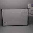 VIZ-PRO Cork Notice Board, 36 X 24 Inches, Cork Bulletin Board with Black Aluminium Frame
