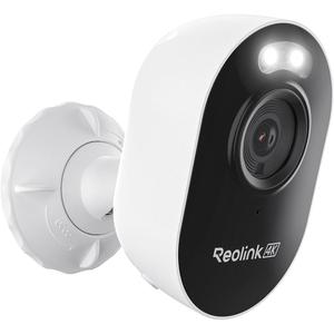 REOLINK 4K Outdoor Security Camera, 2.4/5GHz Wi-Fi 6, AI Detection, Spotlight Color Night Vision, 24/7 Recording, No Monthly Fees, Corded Wireless WiFi Security Camera, Weatherproof, Lumus Pro