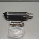 WATERWICH Motorcycle Muffler Compatible with Kawasaki Ninja 400 Z400 2018 2019 2020 2021 2022 2023