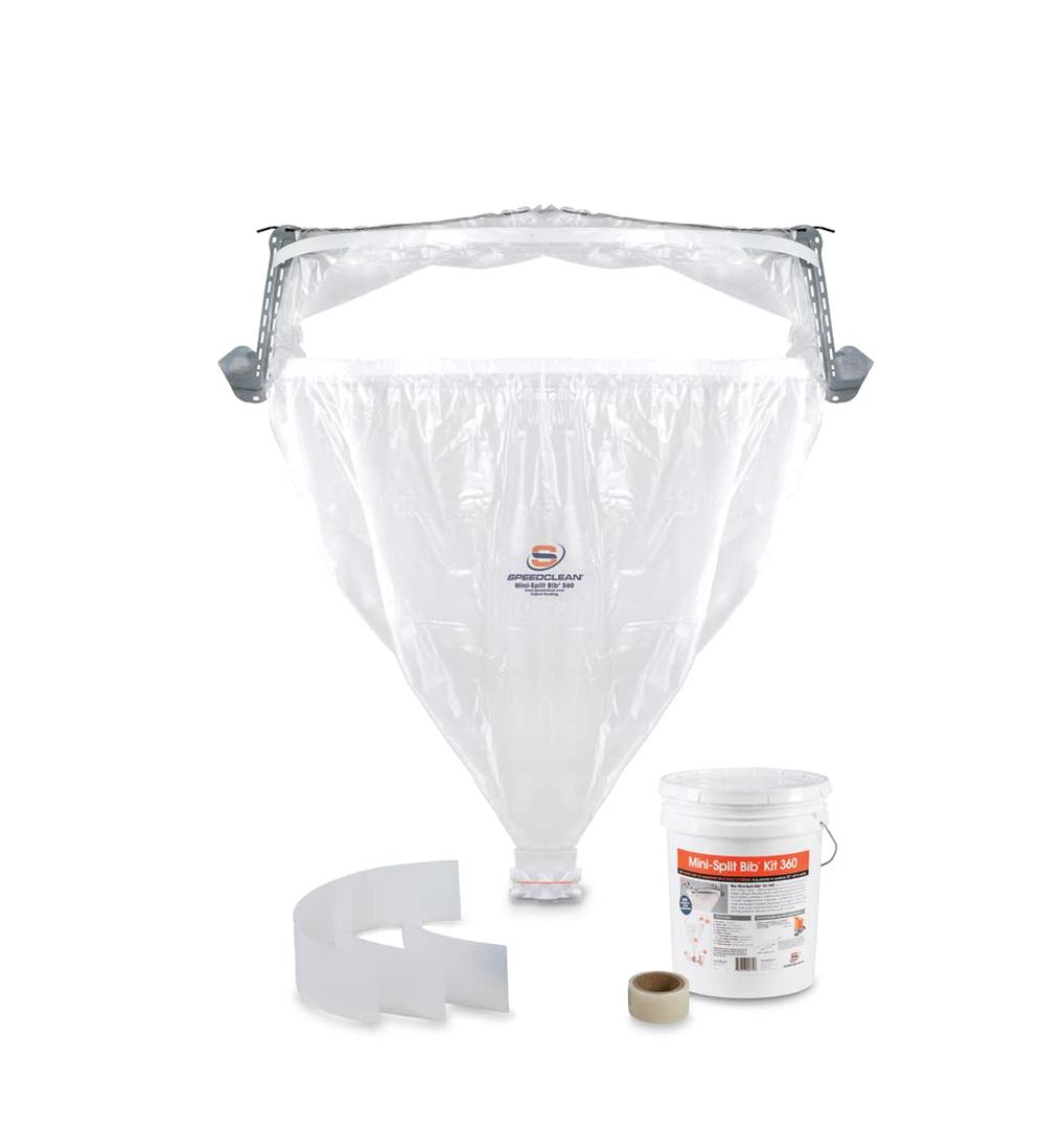 SpeedClean 360 Mini-Split Bib, 40 inches