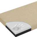 baibu 42 Inch Bench Cushion, Dual-Layer Design Memory Foam Indoor Bench Cushion, Non-Slip Standard Size Rectangle Seat Pad with Ties, 42x16x2Inch, Beige