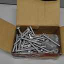 1/4" x 3" Carriage Bolts (100 PCS), Hot Dip Galvanized, Heavy Duty Round Head with Washers and Nuts
