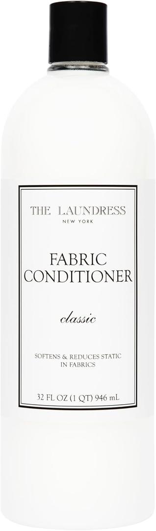 The Laundress Fabric Conditioner Classic, Fabric Softener Liquid, Concentrated, 32 Fl Oz, Soften Fabrics, Reduces Static
