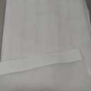 Yotache White Reversible Left Right Side Opening Magnetic Screen Door Fits Door Size 36 x 78, Top Middle Anti-Tearing Net Curtain, Actual Screen Size 38" x 79"