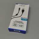 ZGear 6 ft Braided Micro USB Cable - Black