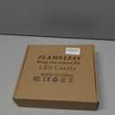 Flameless LED Pillar Candles with Remote Control and Timer, Battery Operated Flickering Electric Candles Set of 5, Crackle Design for Home Decor Wedding Party(D2.2'' x H5''/5''/6''/7''/8'') (Ivory)