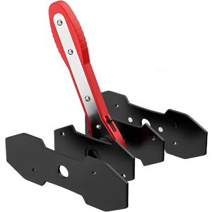 Brake Caliper Compression Tool - Rotating Ratchet Caliper Piston Compressor Tool with 2 Pcs Steel Plates, 360 Adjustable Brake Caliper Tool, Essential Tool for Car Brake Maintenance