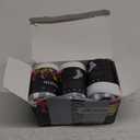 Felicigeely Athletic Crew Socks Cushion Running Socks Performance Breathable Sports Socks for Men (12-14, Double Stripe White)