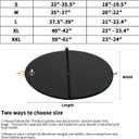 Universal Kayak Cockpit Cover Waterproof Heavy Duty Material for Cockpit Clean and Tidy Nylon Strap