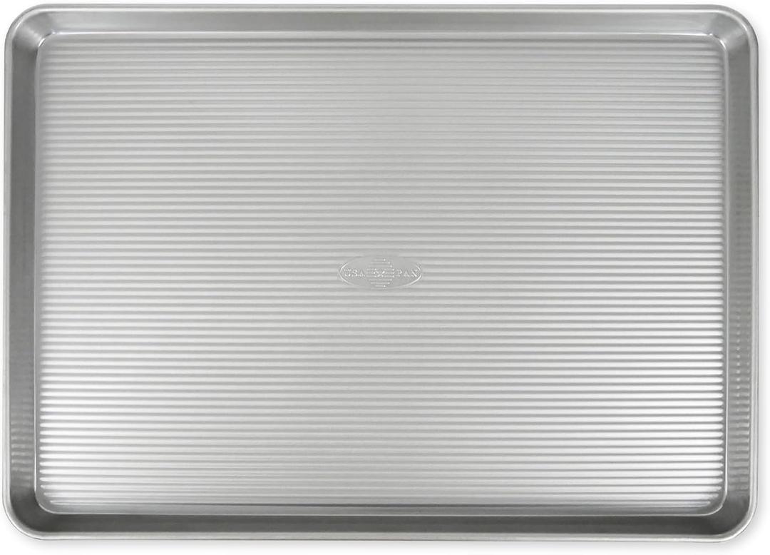 USA Pan Bakeware Nonstick Extra Large Baking Sheet Pan, Aluminized Steel, Set of 1