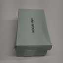 JENN ARDOR Clear Heels for Women Heeled Sandals Transparent Square Toe Chunky Heels Backless Womens Block Sandals Dress Pump Shoes Fashion, Black,  Size 7