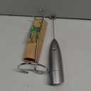 SIMPLETaste Milk Frother Handheld Battery Operated Electric Foam Maker, Drink Mixer with Stainless Steel Whisk and Stand for Cappuccino, Bulletproof Coffee, Latte