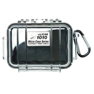 Pelican 1010 Micro Case (Black/Clear)