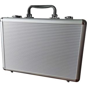 SEETOOOGAMES 200pcs Capacity Empty Aluminum Poker Chip Case Only