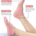 Breslatte Pilates Grip Socks Cotton Ankle Mesh Non Slip Yoga Socks with Grips for Women Men for Barre Workout Gifts (4p1 Mesh05 Black/Beige/Lightbrown/Coffee)