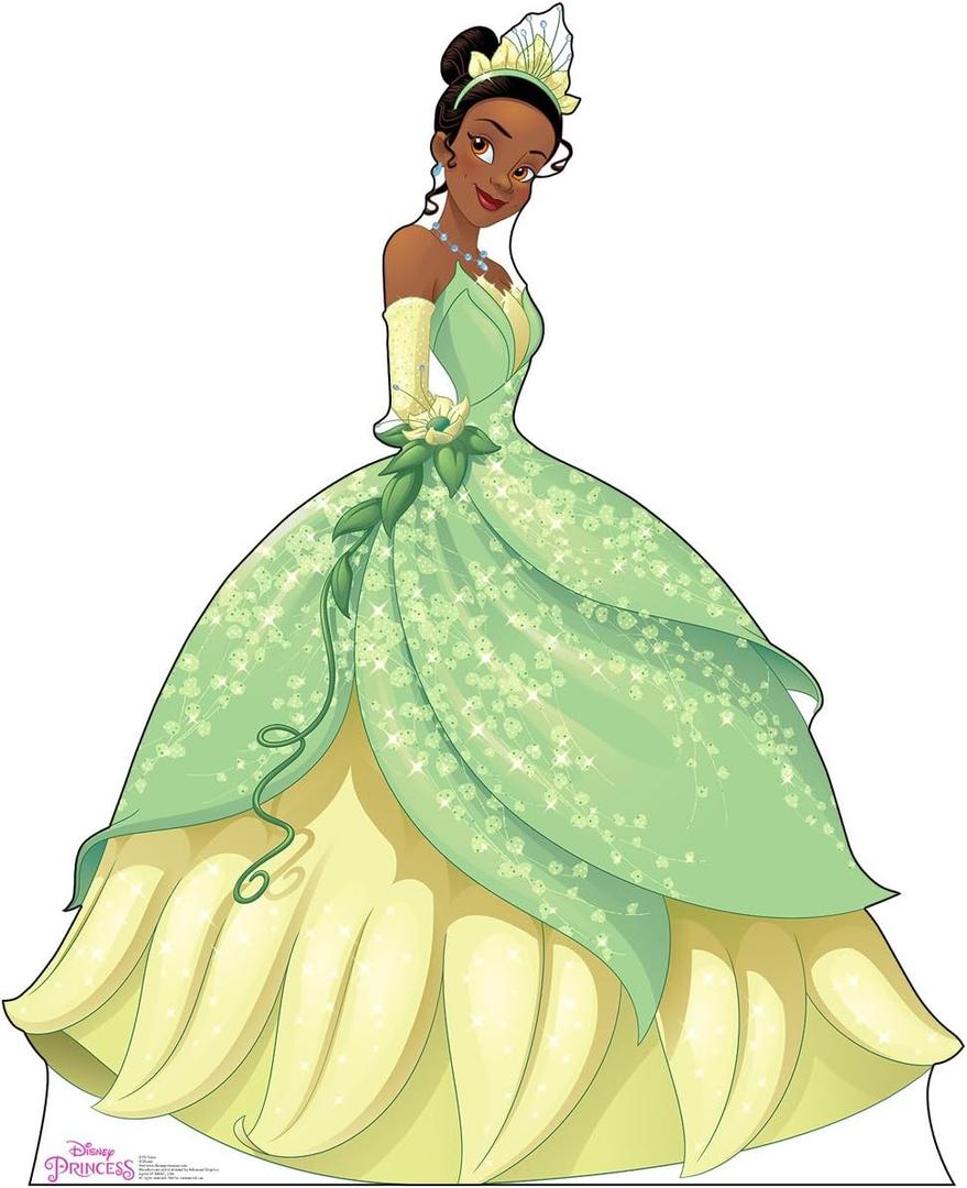 Cardboard People Tiana Life Size Cardboard Cutout Standup - Disney Princess Friendship Adventures (Tiana (Disney Princess Friendship Adventures))