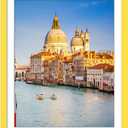 wyooxoo 18x24 Poster Frame Yellow Made of Solid Wood Picture Frames Display Pictures 16x20 with Mat or 18x24 Without Mat Colorful Frame For Horizontal Vertical Wall Mounting