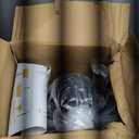 SHAREWIN Mannequin Body Female Mannequin Torso Dress Forms for Sewing High Stability Metal Stand for Clothing Dress Jewelry Display Black Leather