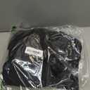 CHAMPRO Men's Standard Safety Practice Football Pants with Pads. Black Medium