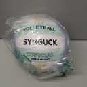 SYNGUCK Size 5 Volleyball,Official Soft Indoor Outdoor Volleyballs Sports Training Game Play Ball for Youth, Teenager, Adult (Blue+Purple)