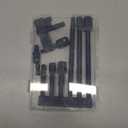 11-Piece Impact Socket Adapter Set, 1/4-Inch Hex Shank, 1/4" 3/8" 1/2" Impact Socket Driver Set, Drill Sockets Extension Bit, Sockets Driver Adapter, Drill Extension with Holder