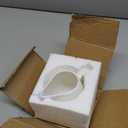 ONTUBE Ceramics Creamer Pitcher 11 oz Cream White
