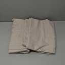 Oatmeal Linen Curtains 84 Inches Long for Bedroom Back Tab Light Filtering Privacy Semi Sheer Curtains Modern Farmhouse Decor Oatmeal Cotton Textured Curtain for Living Room 2 Panels Set 52x84