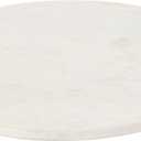 Creative Co-Op Marble Lazy Susan, White
