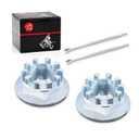 2Pcs Front Axle Castle Nuts 18mm for Honda TRX200 TRX250 Recon 250 FourTrax 300 Rancher 350 Rancher 420 Foreman 500 Pilot 400