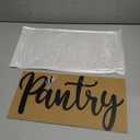 Qmetalart Pantry Sign Pantry Metal Wall Decor for Home Kitchen Restaurant Coffee Shop Store Modern Farmhouse Wall Decor Housewarming Gift