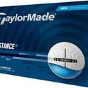 TaylorMade Golf Distance+ Golf Balls (White)