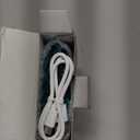 Mocado Compact LED Magnifying Travel Makeup-Mirror - 4 inches 1X/10X Magnification Small Hand Pocket Dimmable Double Sided USB Rechargeable Touch Screen, Portable Tabletop Cosmetic (Rose Gold)