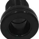 1" Bulkhead Slip x Slip NPT Standard 2-Pair (4-Pack) NBR Rubber Gasket by B Bubblefin